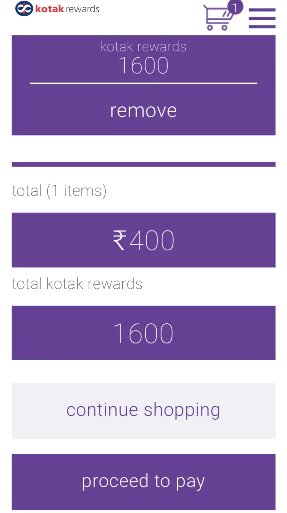 Kotak Rewards