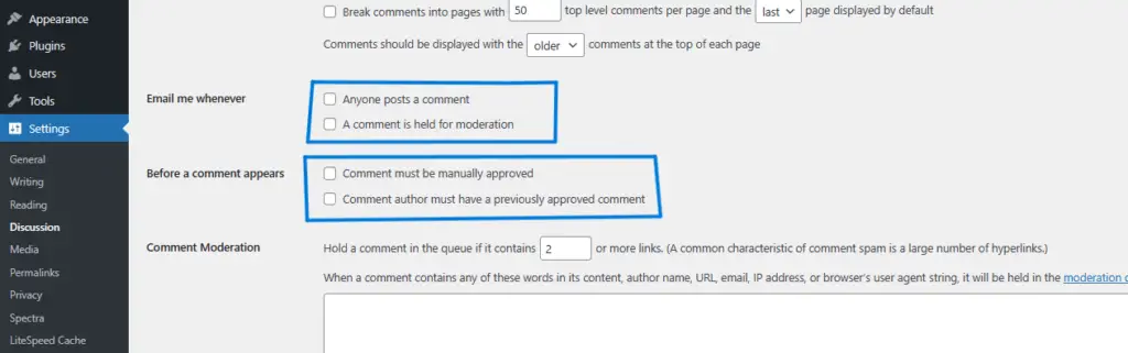 WordPress Comment