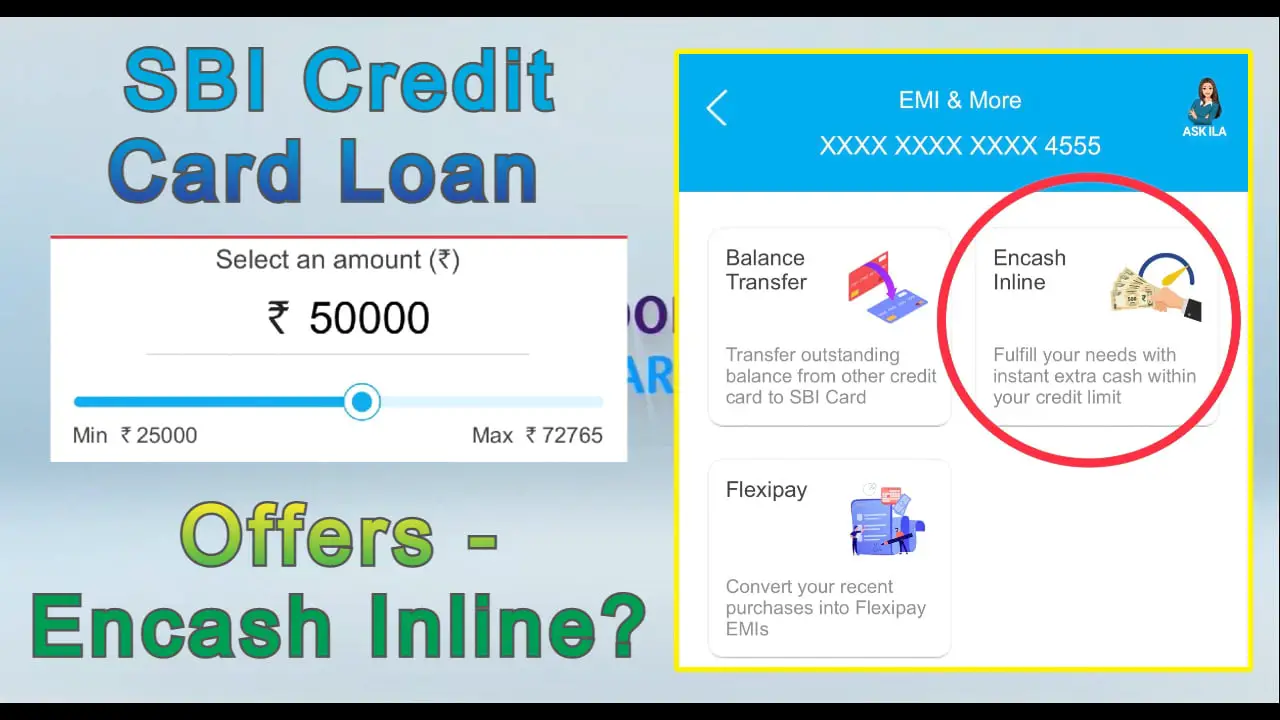 SBI Credit Card Loan - SBI Encash