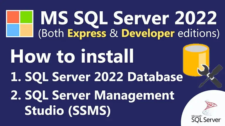 sql server install