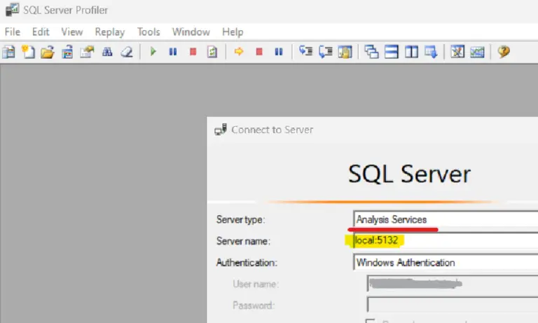 SQL Profiler on PBIRS