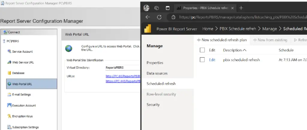 SQL Profiler on PBIRS