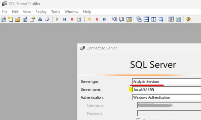 SQL Profiler on Power Bi Desktop
