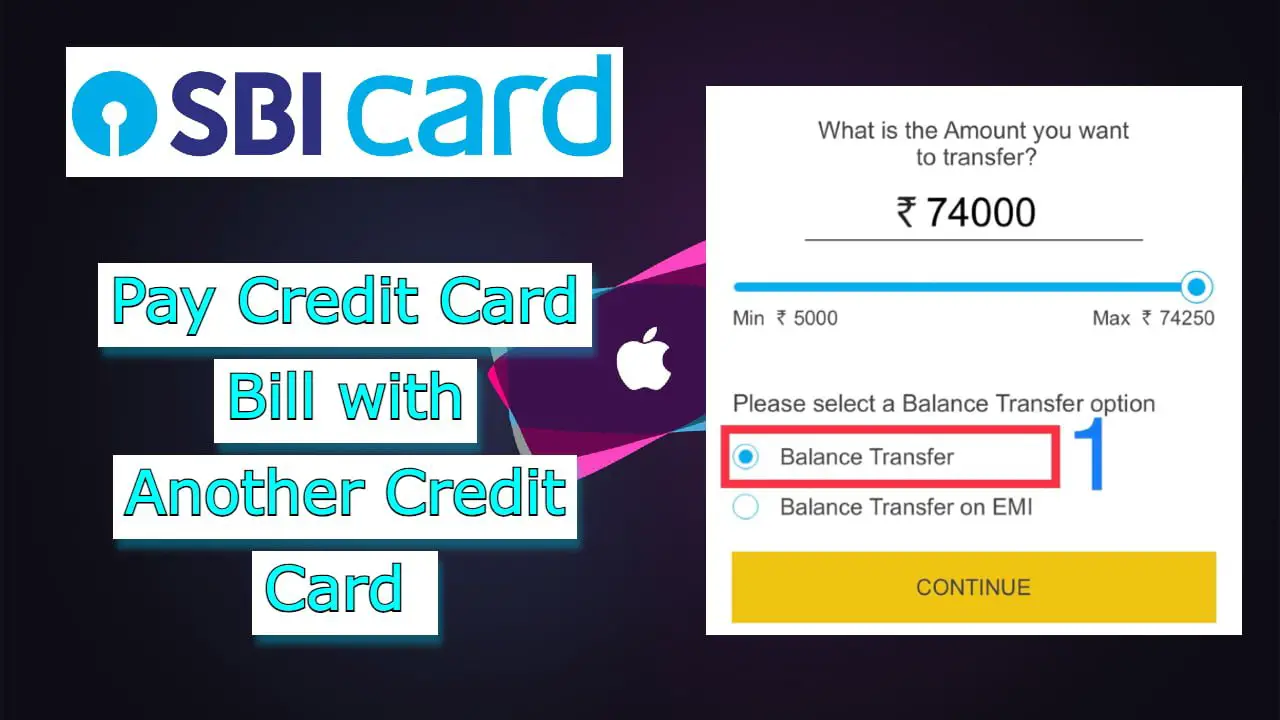 SBI Credit Card Balance Transfer