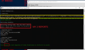 Migrate RDL Reports