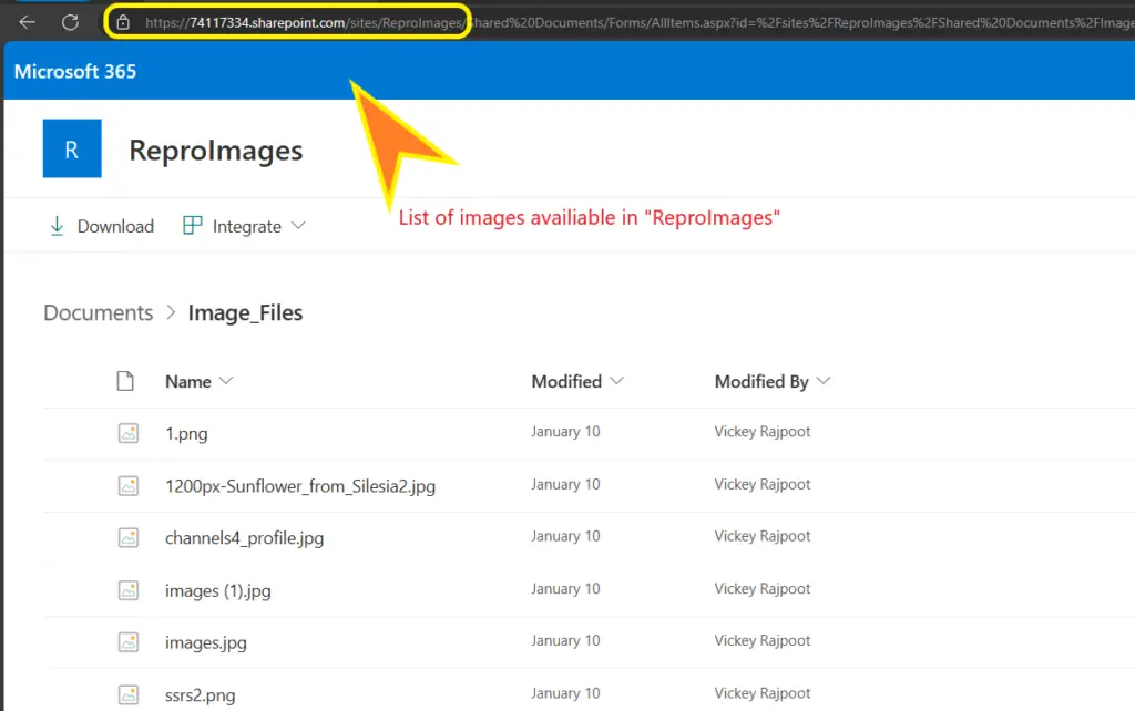 SharePoint Images