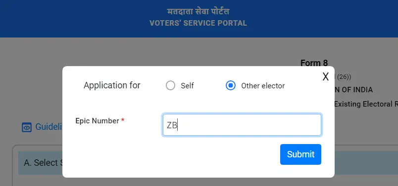 Change Address In Any Voter-ID Card In Just 10-Clicks
