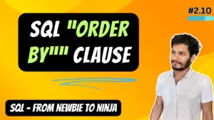 order by clause
