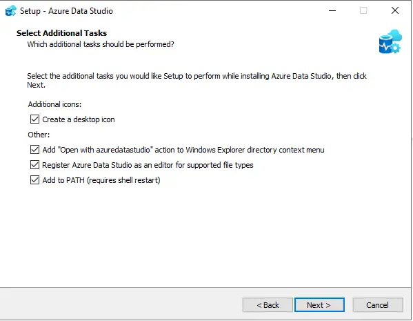 Install Azure Data Studio