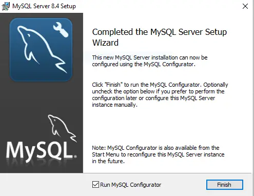 Install MySQL 