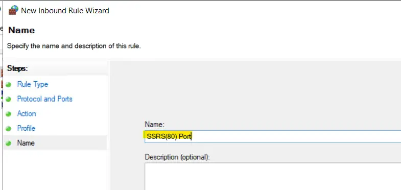 firewall settings