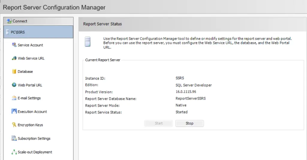 Configuring SQL Server 2022 Reporting Services Using Automation