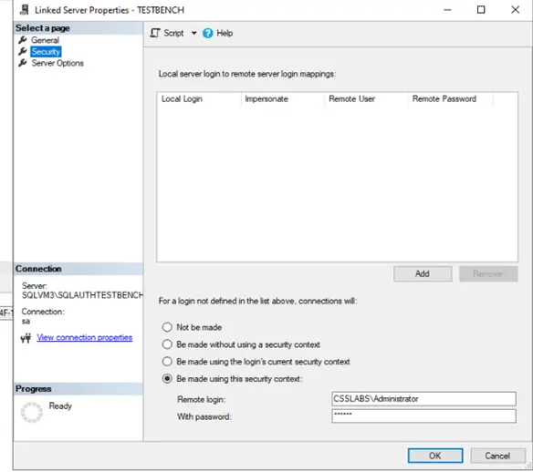 This error comes when the user doesn’t have permission to connect to the SQL server and Whenever we use SQL authentication to connect to the Analysis server 