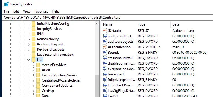 Disable Loop Back Check