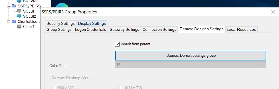 RDCMan Scaling Is Blurry