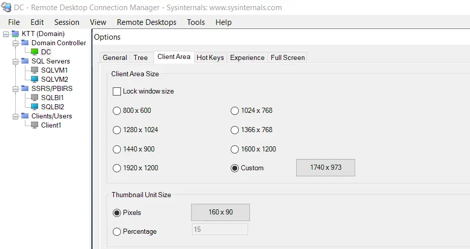 RDCMan Scaling Is Blurry