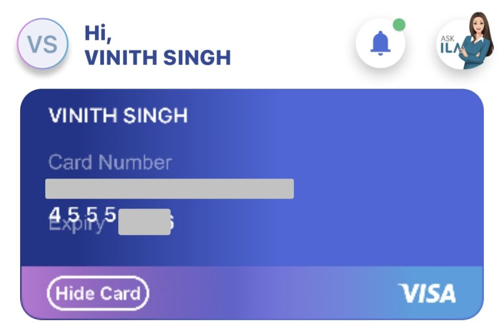 SBI Card View