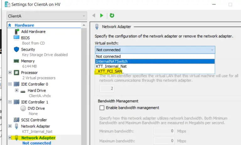 assign ipto vm