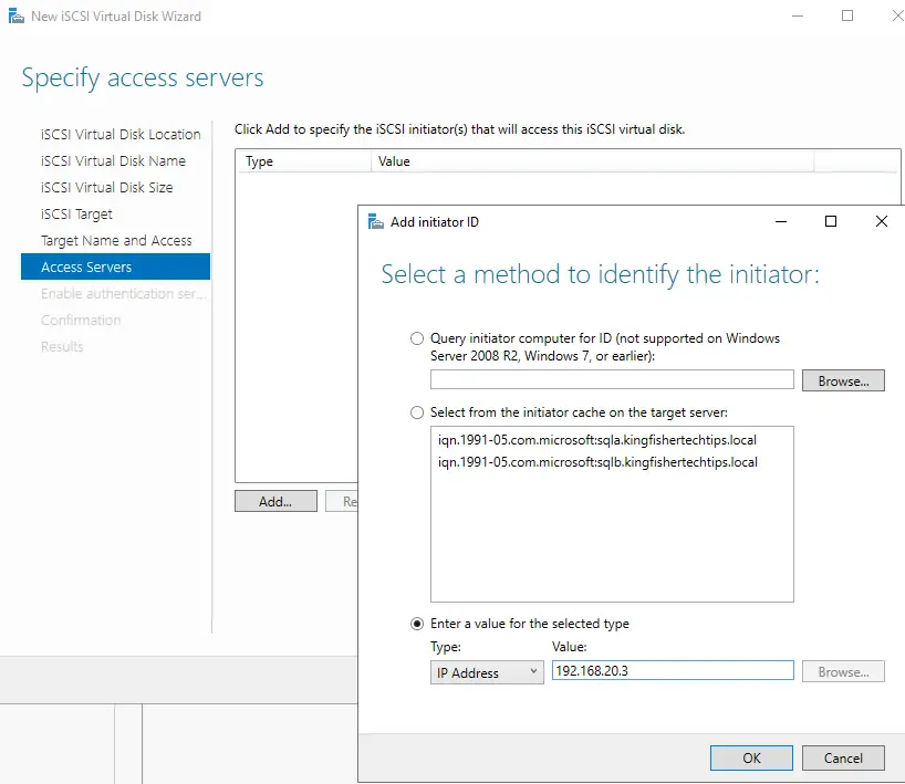 iSCSI Disk Target