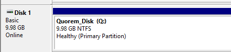 Configure Shared Disk Across Windows