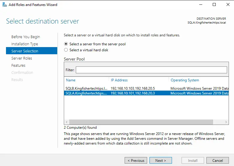 Windows Failover Cluster