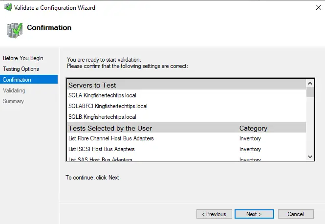 Windows Failover Cluster