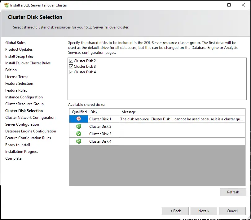 SQL Server Installation