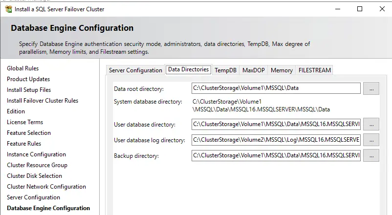 Install SQL Server on Windows